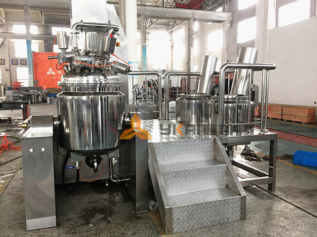 Features of vacuum emulsifying mixers