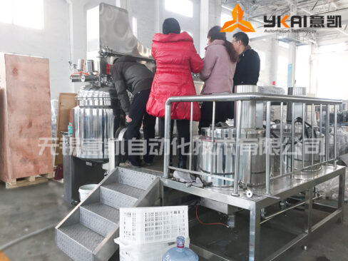 Yogurt emulsification test machine