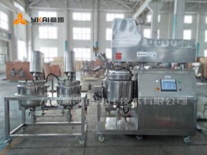 PLC automatic vacuum emulsifying machine