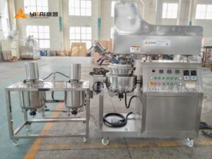 Ointment vacuum emulsifier