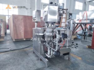 Lifting external circulation emulsifier