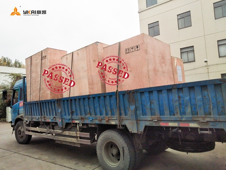 Cosmetics production line equipment delivery