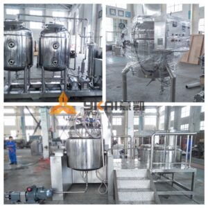 Vacuum emulsifier equipment 1