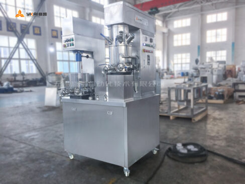 Laboratory double planetary power mixer