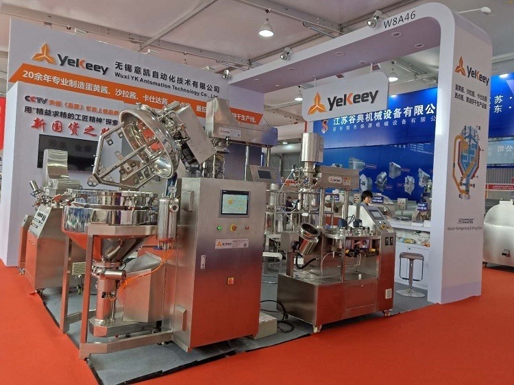 Exhibiting emulsification equipment