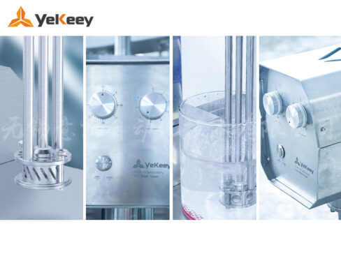 LR-5 laboratory high shear homogenizer detail map