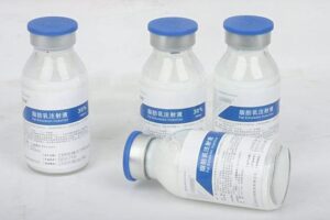 Preparation of fat emulsion injection