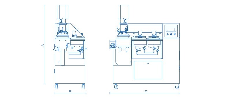 vacuum emulsifying mixer