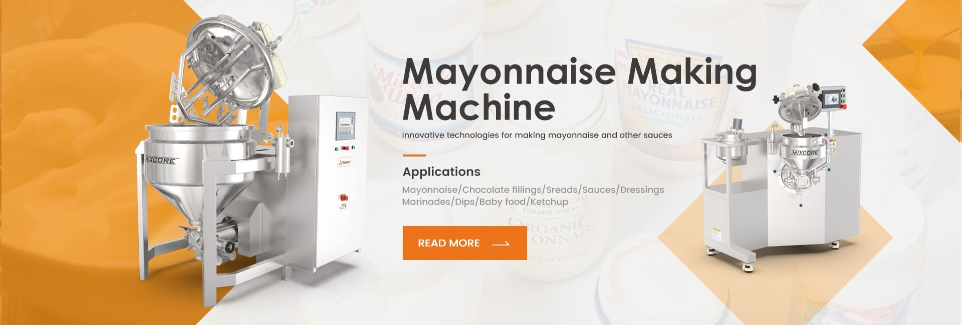 mayonnaise making machine