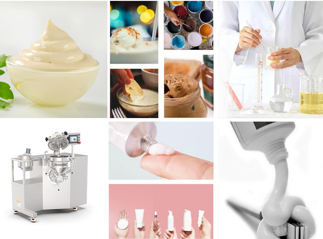 Mixcore Recirculation Lab Vacuum Emulsifying Mixer 5 Mixcore Recirculation Lab Vacuum Emulsifying Mixer 5