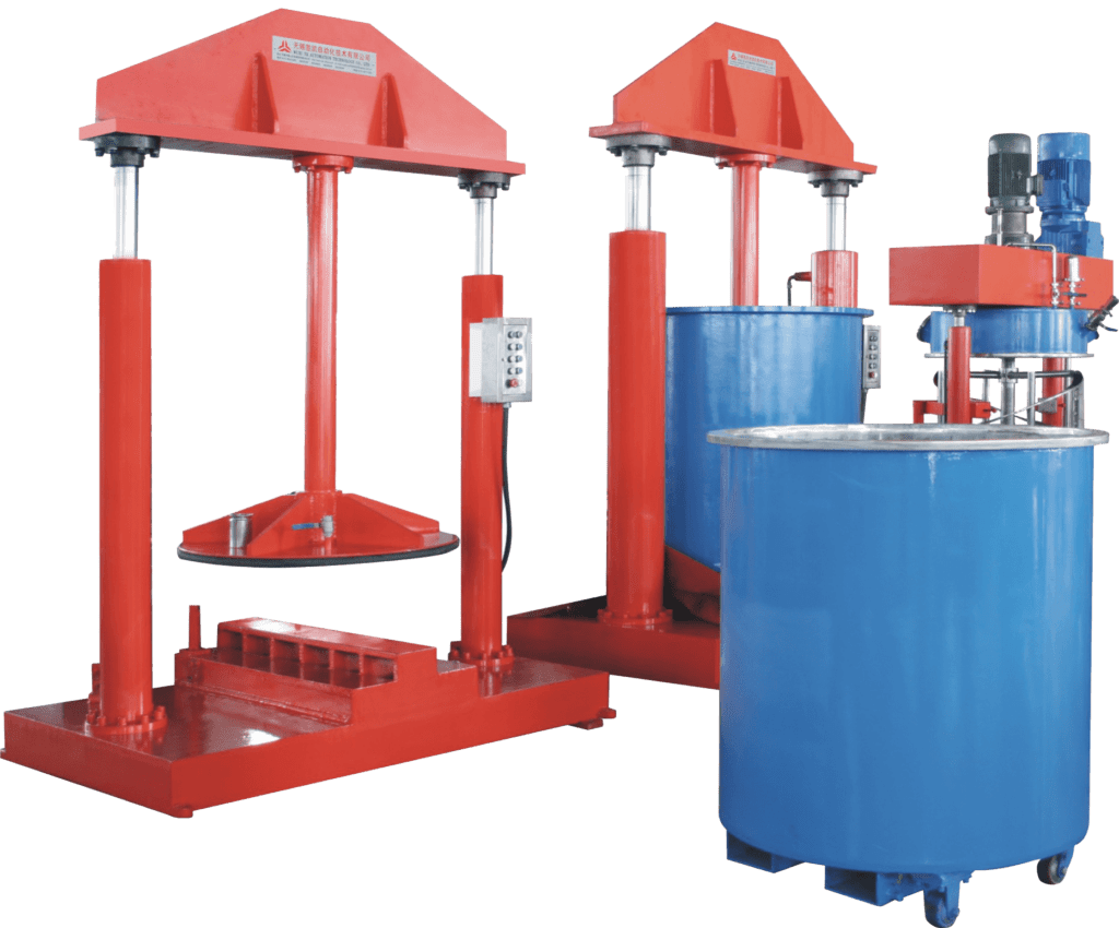 Supporting Hydraulic Discharge Machine -1