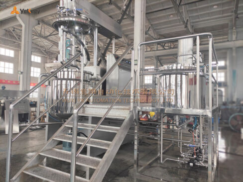 food sauce industrial emulsifying mixer