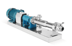 Sanitary single screw pump