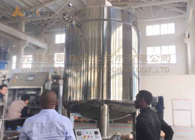 stainless steel mixing tanks