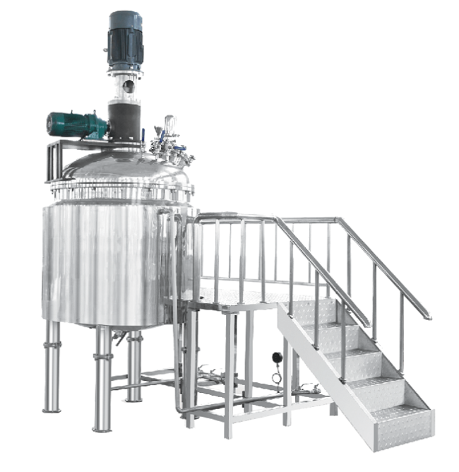 High shear dispersion homogenization agitation tank