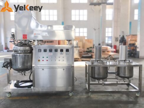 vacuum emulsifying mixer