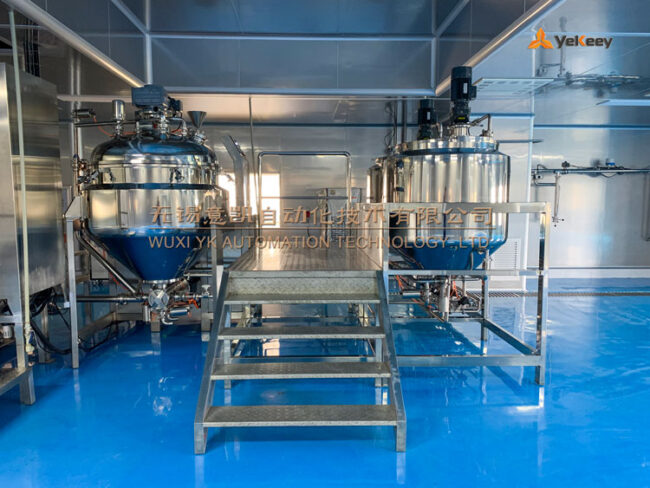 high efficiency food sauce emulsifier machine