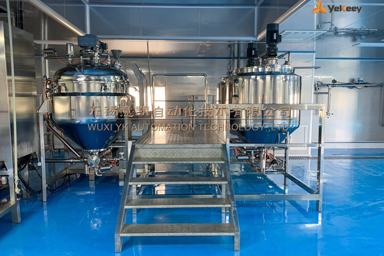 high efficiency food sauce emulsifier machine