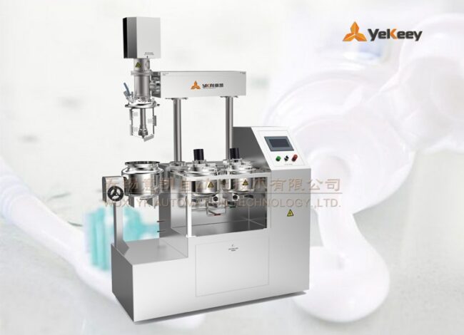 Toothpaste mixing laboratory emulsifying mixer