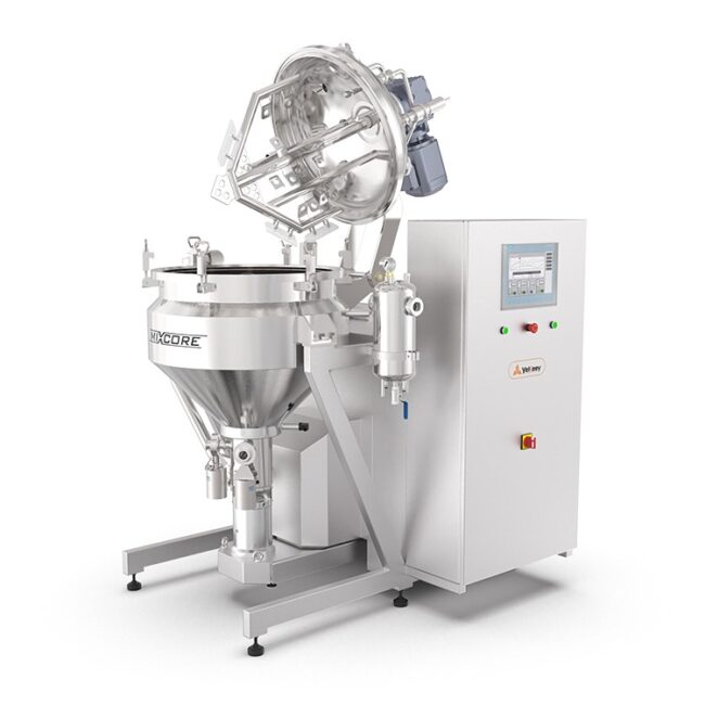 MC recirculation vacuum emulsifier