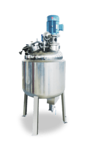 Stainless steel vacuum mixing tank